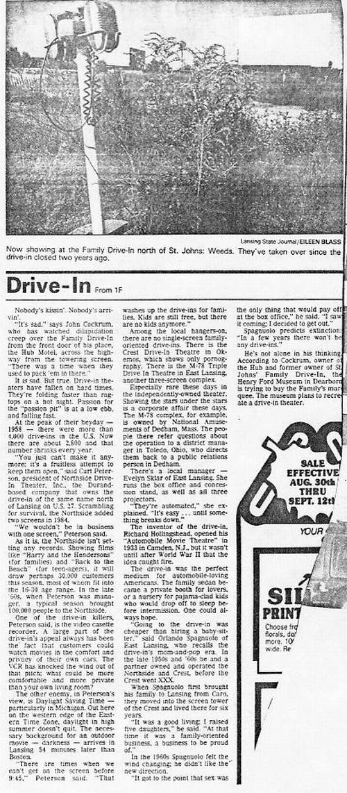 Northside Drive-In Theatre - Article (newer photo)